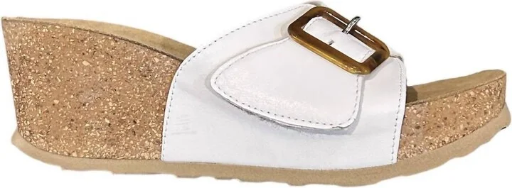 Women's Babe Sandals In White