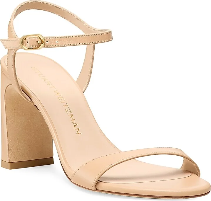 Women's Babette 85MM Leather Sandals - Adobe - Size 10 - Image 2