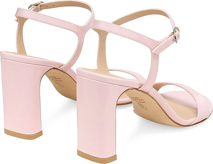 Women's Babette 85MM Patent Leather Sandals - Adobe - Size 10 - Image 10