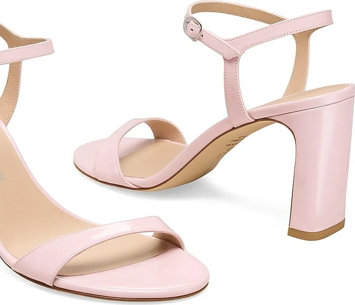 Women's Babette 85MM Patent Leather Sandals - Adobe - Size 10 - Image 11
