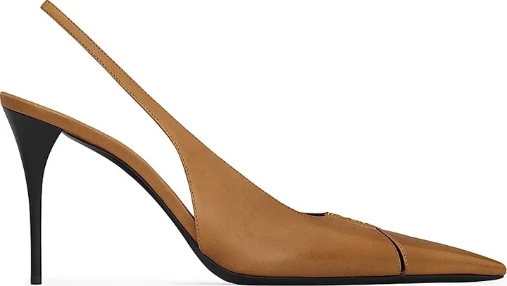 Women's Babylone Breteuil Slingback Pumps - Macadamia - Size 6