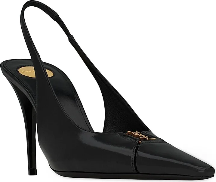 Women's Babylone Breteuil Slingback Pumps - Noir - Size 5 - Image 2