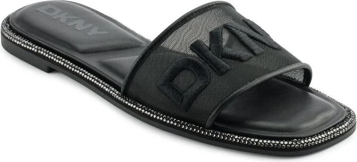 Women's Badin Logo Slide Flat Sandal