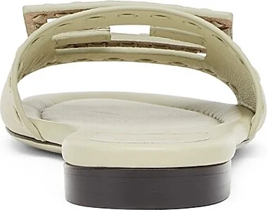 Women's Baguette FF Leather Sandals - Sienna - Size 5 - Image 6