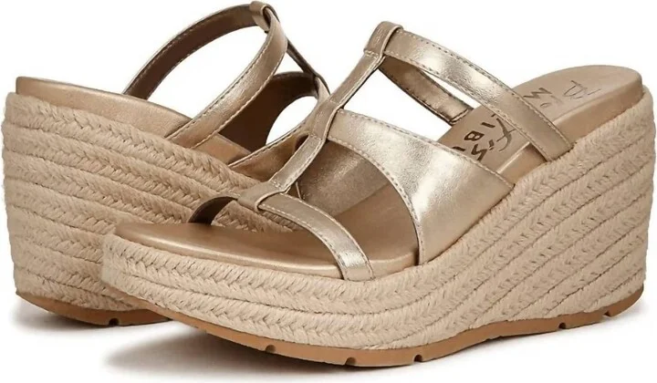 Women's Bahia Rope Sandal In Gold