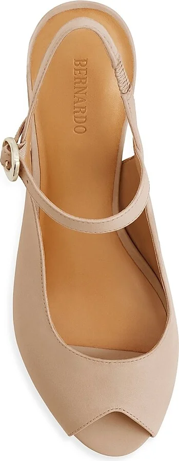 Women's Bailen Mary Jane Peep Toe Heels - Blush - Size 6 - Image 3