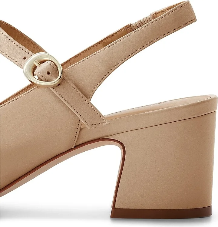 Women's Bailen Mary Jane Peep Toe Heels - Blush - Size 6 - Image 5
