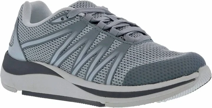 Women's Balance Sneaker In Grey Mesh