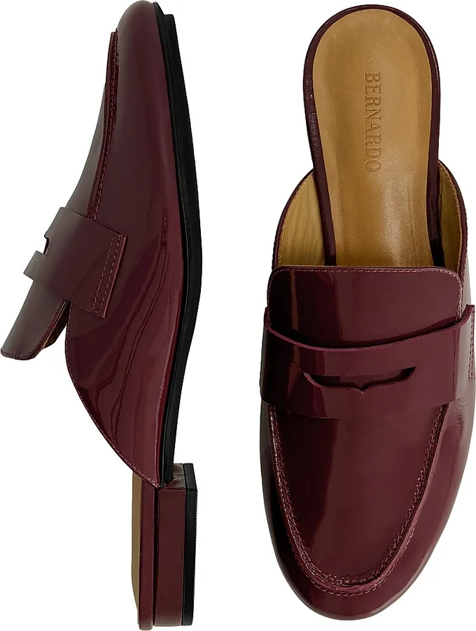Women's Balda Loafer Mules - Bordeaux - Size 6 - Image 5