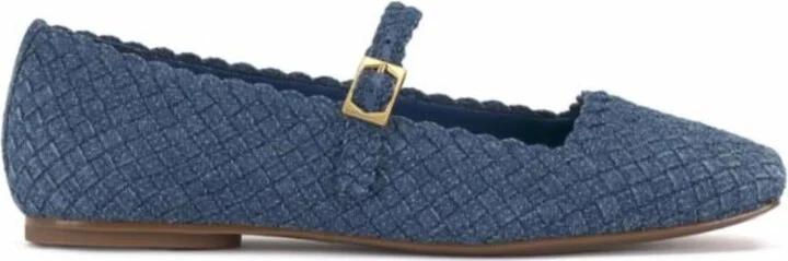 Women's Ballerina Flats In Element Indigo/field Denim