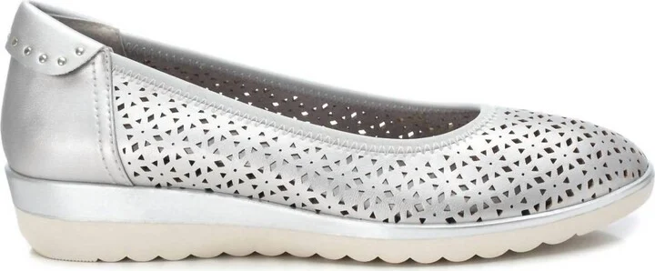 Women's Ballerinas Shoes In Silver