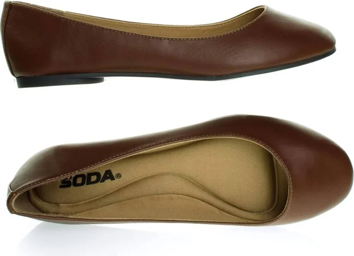Women's Ballet Flats In Camel