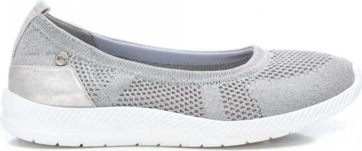 Women's Ballet Flats In Silver