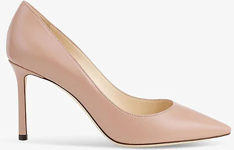 Womens Ballet Pink Romy 85 Leather Courts Eur 37 / 4 Uk Women