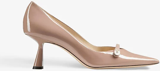 Womens Ballet Pink Rosalia 65 Pearl-Embellished Patent-Leather Courts Eur 37.5 / 4.5 Uk Women