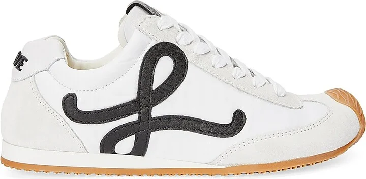 Women's Ballet Runner 2.0 Sneakers - White Black - Size 9