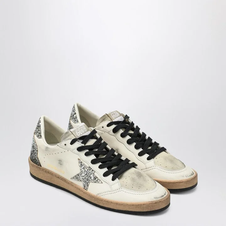 Women's / Ballstar Sneaker With Glitter