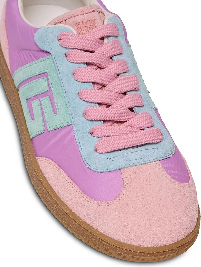 Women's Balmain Leather Low-Top Sneakers - Multi Color - Size 10 - Image 7