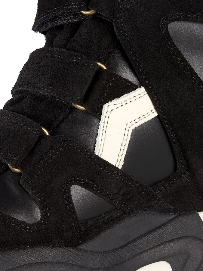 Women's Balskee 50MM High-Top Wedge Sneakers - Black - Size 5 - Image 6