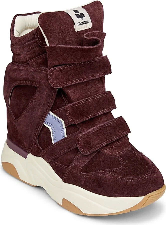 Women's Balskee Suede Sneakers - Plum Lavender - Size 5 - Image 2