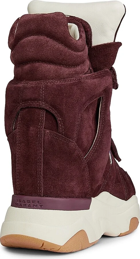 Women's Balskee Suede Sneakers - Plum Lavender - Size 5 - Image 3