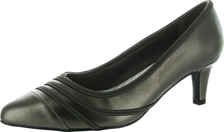 Womens Banded Man Made Pumps