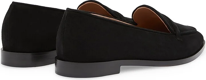 Women's Barry Suede Loafers - Black - Size 12 - Image 3