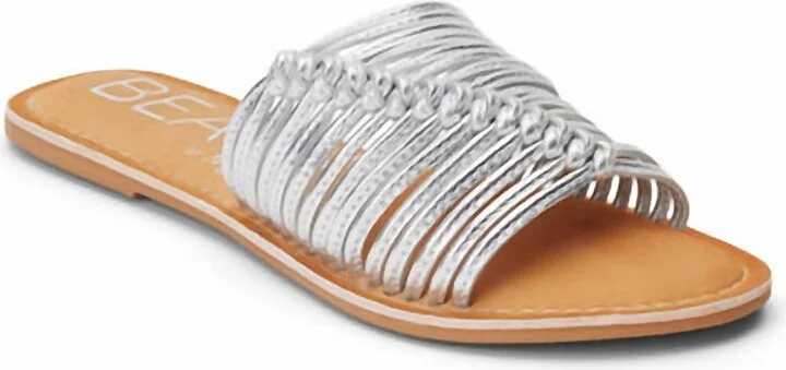 Women's Baxter Sandal In Silver