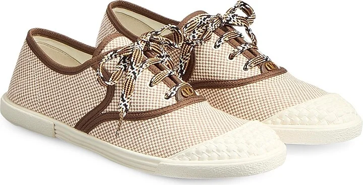 Women's Bay By Bay Canvas Sneakers - Beige - Size 7 - Image 2
