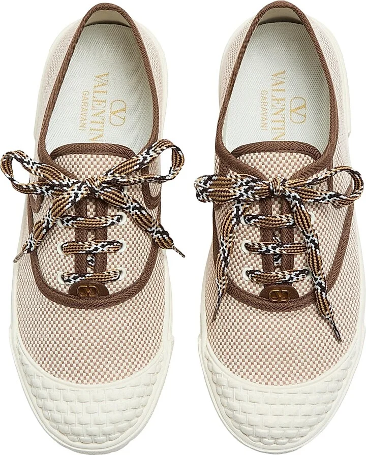 Women's Bay By Bay Canvas Sneakers - Beige - Size 7 - Image 3