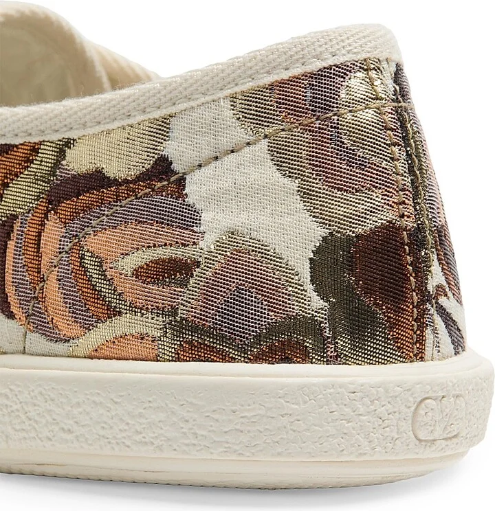 Women's Bay By Bay Sneakers in Jacquard Apres L'hiver Fabric - Ivory - Size 7 - Image 3