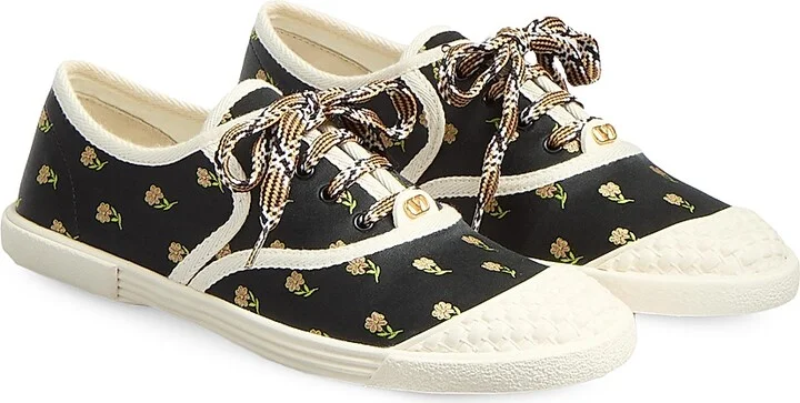 Women's Bay By Bay Sneakers in Papier Floral Fabric - Multicolored - Size 7 - Image 2