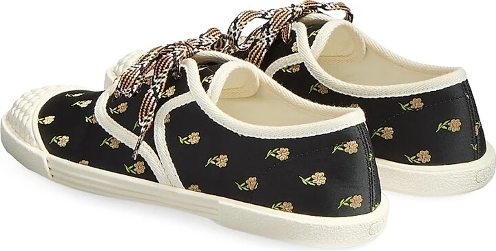 Women's Bay By Bay Sneakers in Papier Floral Fabric - Multicolored - Size 7 - Image 3