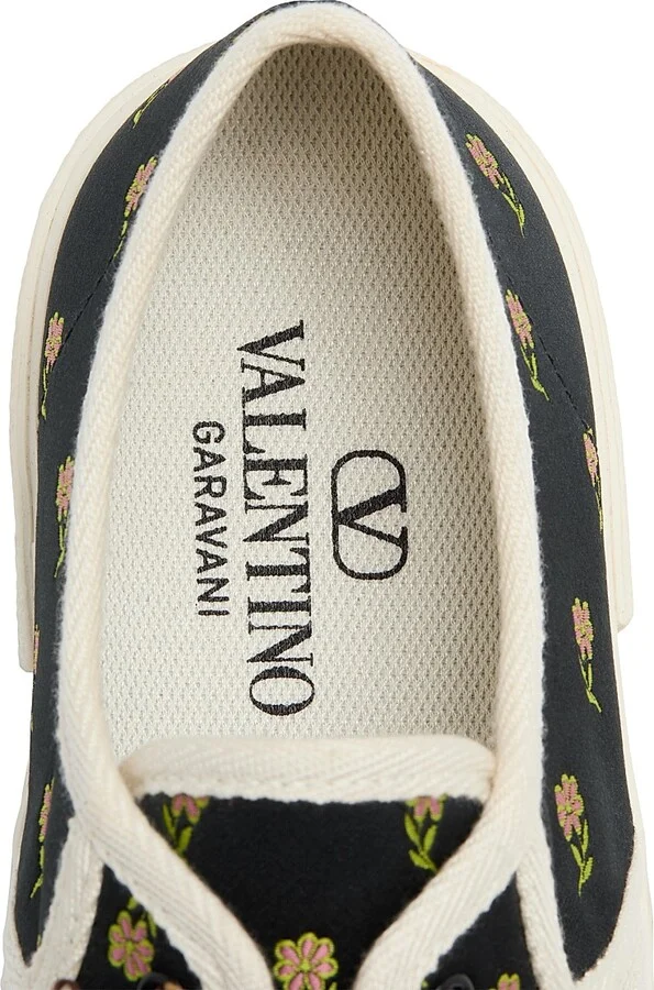Women's Bay By Bay Sneakers in Papier Floral Fabric - Multicolored - Size 7 - Image 6