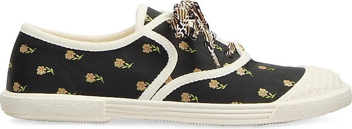 Women's Bay By Bay Sneakers in Papier Floral Fabric - Multicolored - Size 7