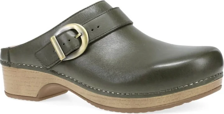 Women's Baylor Calf Mule In Ivy