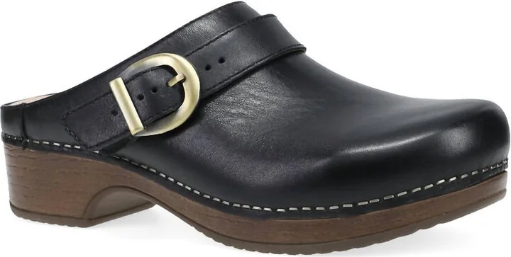 Women's Baylor Mule In Black Calf
