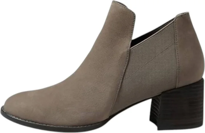 Women's Bayo Drizzle Booties In Drizzle Tumbled Nubuck