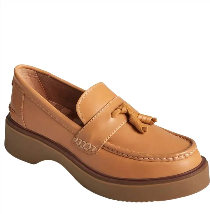 Women's Bayside Loafer In Taupe Leather