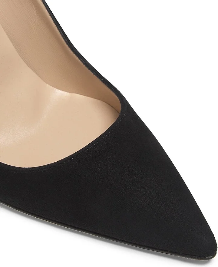 Women's BB 105MM Suede Pumps - Black - Size 11 - Image 5