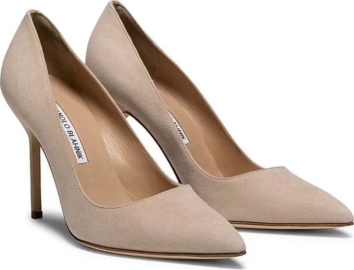 Women's BB 105MM Suede Pumps - Black - Size 11 - Image 8