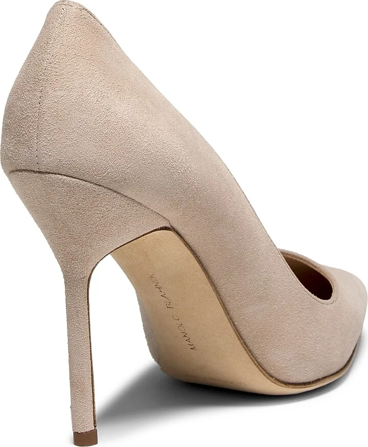 Women's BB 105MM Suede Pumps - Black - Size 11 - Image 9