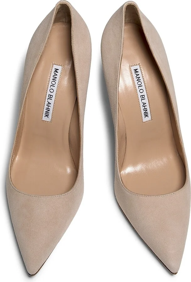 Women's BB 105MM Suede Pumps - Black - Size 11 - Image 10