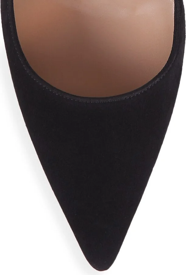 Women's BB 90MM Suede Pumps - Beige - Size 6 - Image 9
