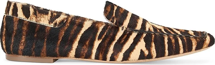 Women's Becks Leopard Calf Hair Loafers - Lady Leopard - Size 5