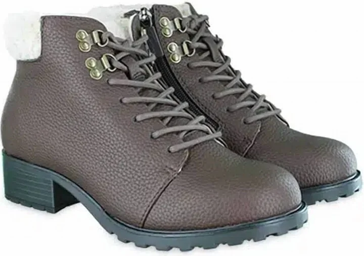Women's Becky Low Booties In Dark Brown