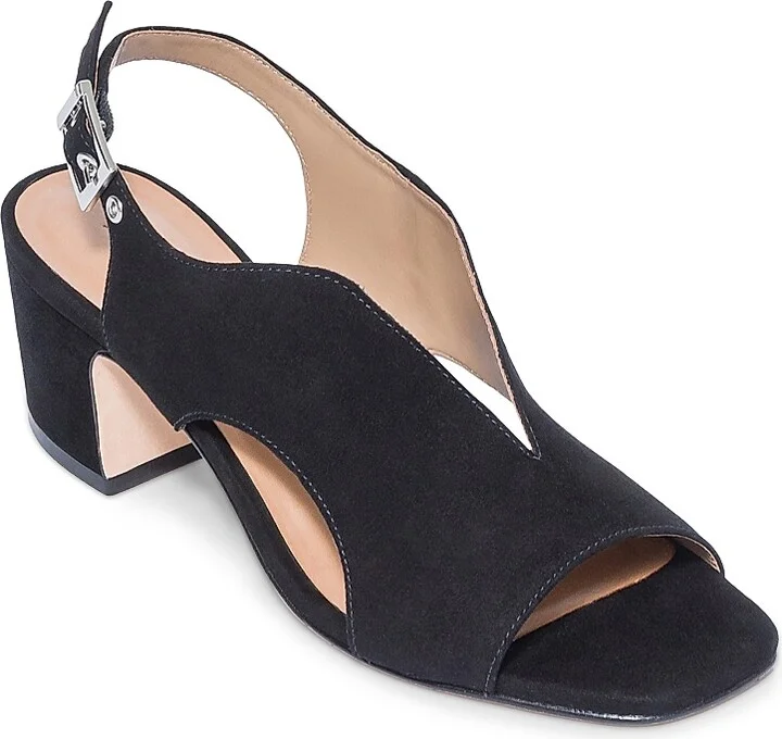 Women's Bedford Suede Mid Heel Sandals - Safari - Size 6 - Image 9