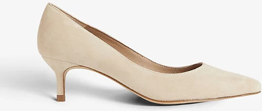 Womens Bei-Trench Audrey Pointed-Toe Leather Courts Eur 36 / 3 Uk Women