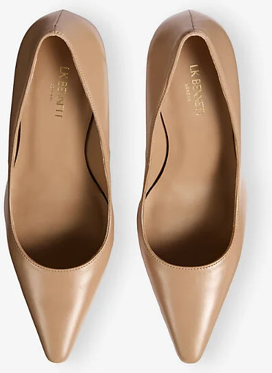 Womens Bei-Trench New Floret Patent Leather Pointed-Toe Courts Eur 38/5 Uk Women - Image 2