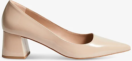 Womens Bei-Trench Sloane Heeled Patent-Leather Court Shoes Eur 39 / 6 Uk Women